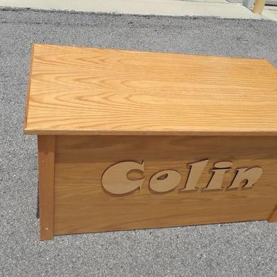 SOLID WOOD TOY BOX/CHEST
