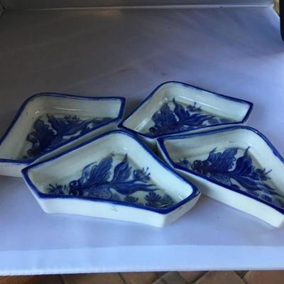 Vintage Lot of FOUR Chinese lLates