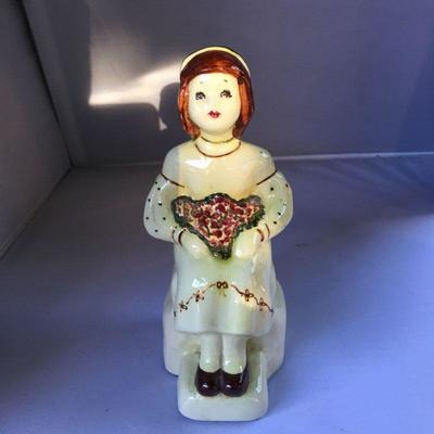 Vintage Doll Hand Painted Ca 1960's