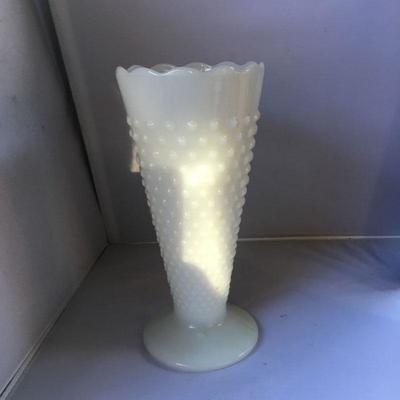 Vintage Milk Glass Vase