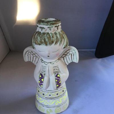 Vintage Candle Holder Signed at Dated