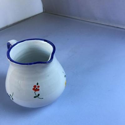 Vintage Ceramic Creamer Signed