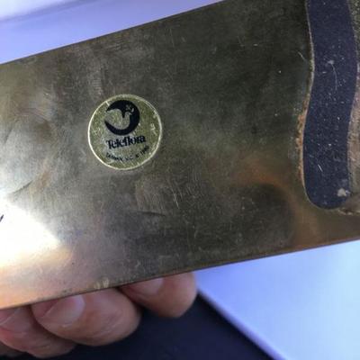 Vintage Bronze/Brass Napkin Holder