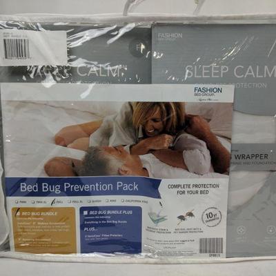 Full Bed Protection System Mattress & Box Springs 
