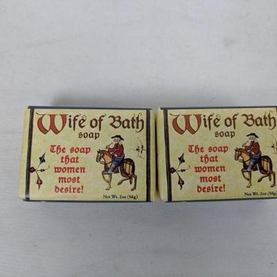 Wife of Bath Soap, Set of 2, 2oz each, 4oz Total - New