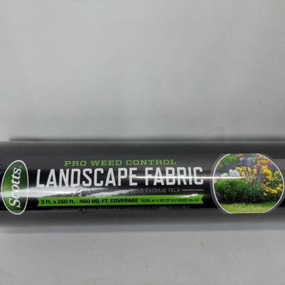 Scotts Weedout 3' x 150' Landscape Fabric, 25-Year - New