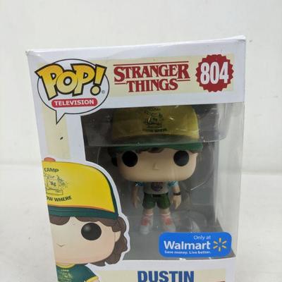 Funko Pop! Stranger Things Dustin 804 - New, Damaged Box