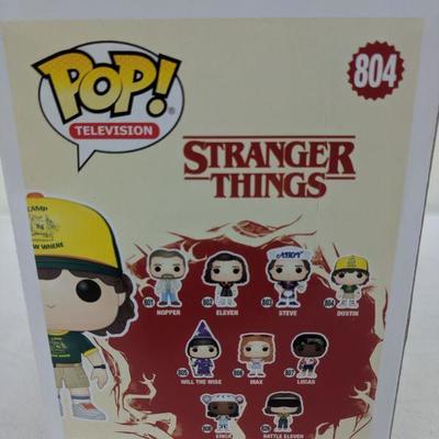 Funko Pop! Stranger Things Dustin 804 - New, Damaged Box