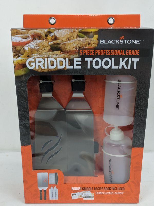 Blackstone 5 Piece Professional Grade Griddle Toolkit New
