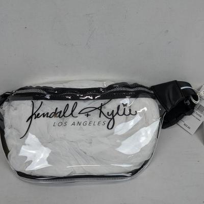 Kendall & Kylie Clear Fanny Pack - New