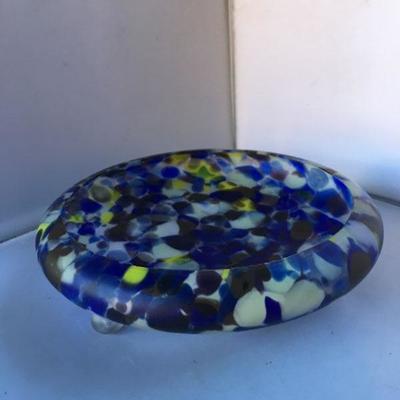 Vintage Colorful Bowl Made in California
