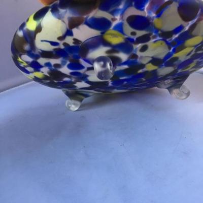 Vintage Colorful Bowl Made in California