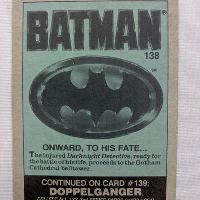 DC Comics Batman Cards from 1989, approx 100