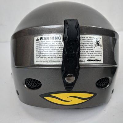 Bolle Helmet, Metallic Taupe/Silver w/ Black Bag, size L, Skiing & Snowboarding