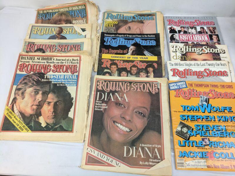 Rolling Stones Vintage Magazines/Papers 19741993