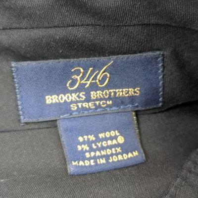 2 Pair of Men's Pants: Brook Brothers 36x29, Navy Suit Pants 36R