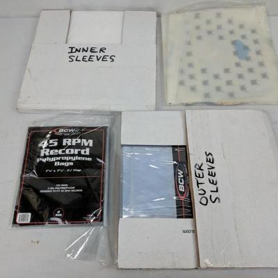 For Records: Inner Sleeves/ Outer Sleeves/ Poly Bags