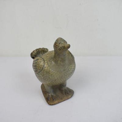 Paperweight Ceramic Bird Statue