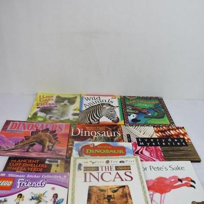 11 Kids Books: Wild Animals - Dinosaurs