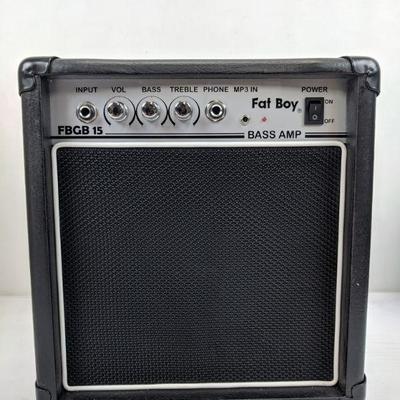 Fat Boy FBGB 15 Bass Amplifier - 15W, 6.5