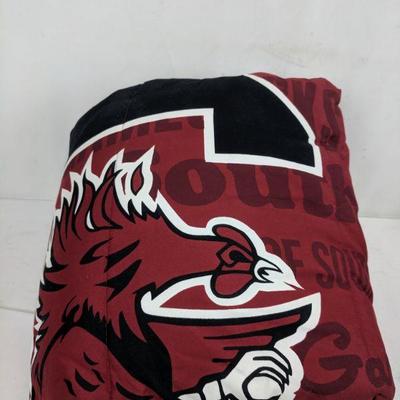 NCAA University of South Carolina Gamecocks Bed in a Bag Bedding Set Twin - New