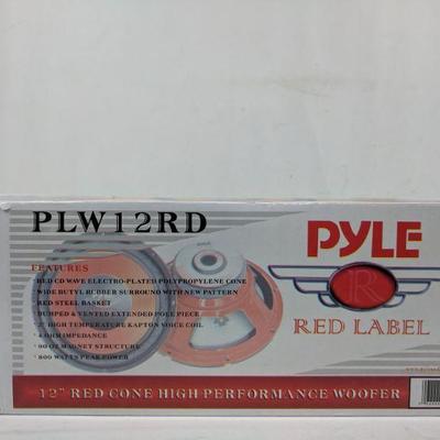 Pyle PLW12RD Red Label Series 12