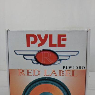 Pyle PLW12RD Red Label Series 12