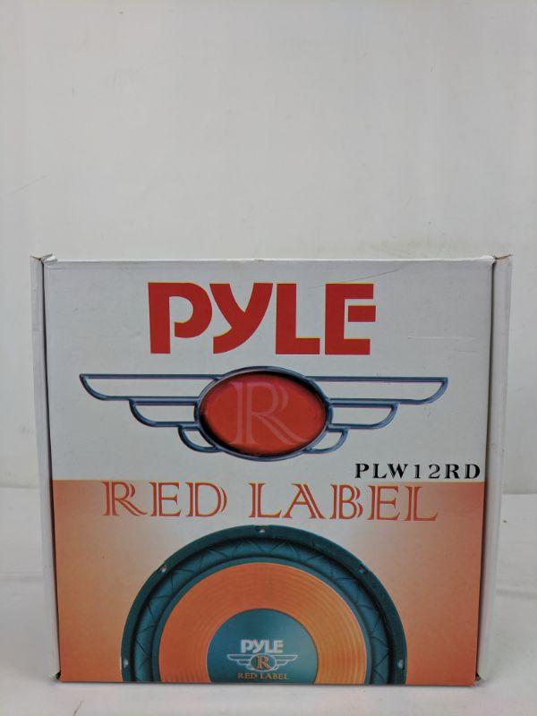 Pyle PLW12RD Red Label Series 12" 800W 4 Ohm Voice Coil Subwoofer New