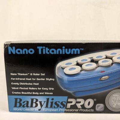 Nano Titanium by BaByliss Pro Hair Rollers - New