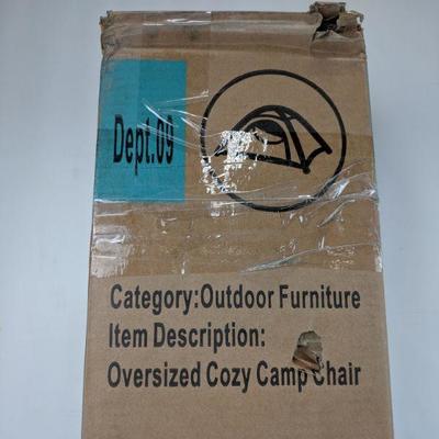 Ozark Trail Oversized Cozy Camp Chair - New
