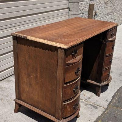 Vintage Wooden Desk, Project Piece