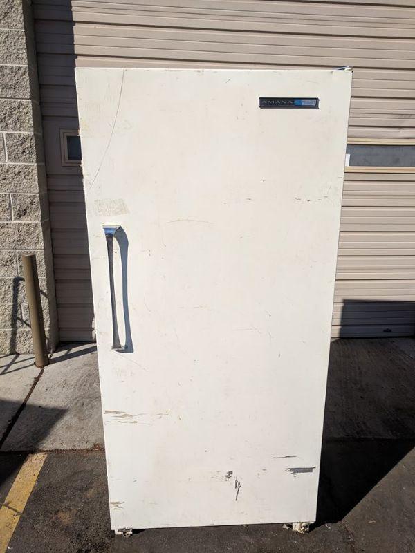 Upright Freezer, Amana, Tested, Works