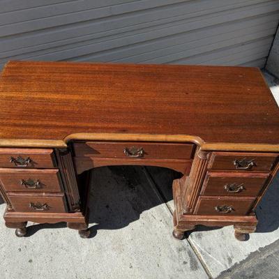 7 Drawer Wooden Desk/Vanity 29.5