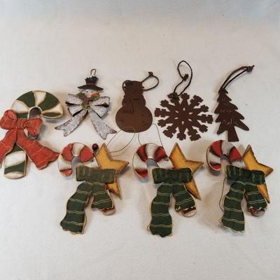 Folk Art Country Ornaments