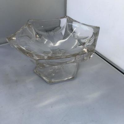 Vintage German Crystal Hexagonal with Superb Design