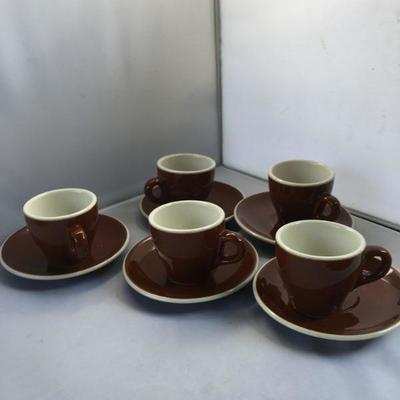 Vintage Set of Espresso Coffee Made in Italy Set Never Used