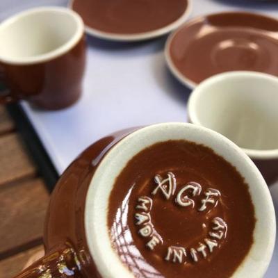 Vintage Set of Espresso Coffee Made in Italy Set Never Used