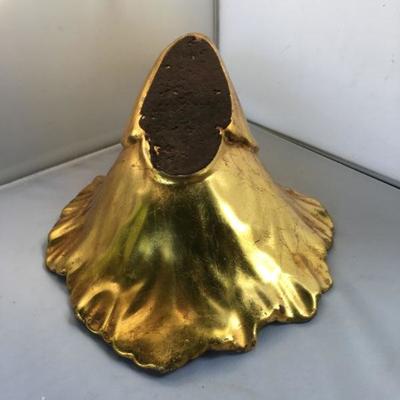 Vintage Ceramic Gold Plated Horne of Plenty