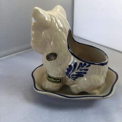 Vintage Ceramic Hand Painted and Crafted Cat 