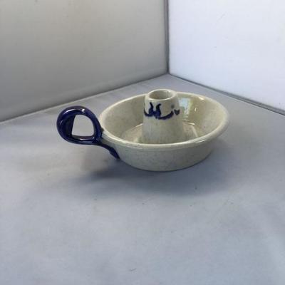 Vintage Ceramic Candle Holder Poppy