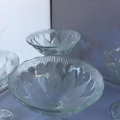 Vintage :Lot of FOUR Ice Cream Coupes