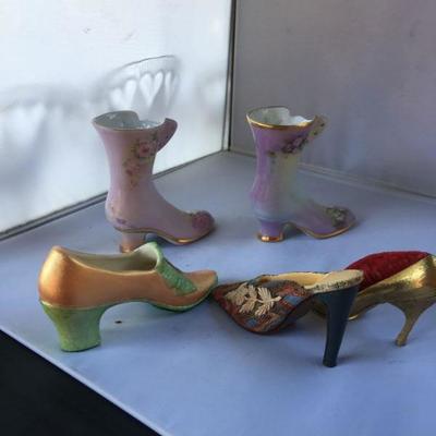 Vintage Miniature Lady Shoes for the Shoe Lover