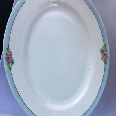 Vintage Lot of TWO M&Z Austrian Platters