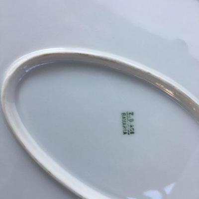 Vintage Lot of TWO M&Z Austrian Platters