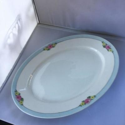 Vintage Lot of TWO M&Z Austrian Platters