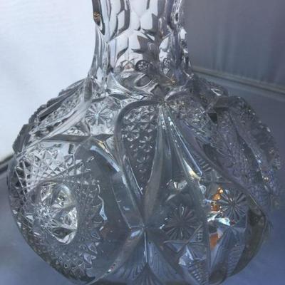 Vintage Bohemian Crystal Decanter 