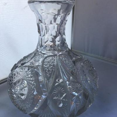 Vintage Bohemian Crystal Decanter 