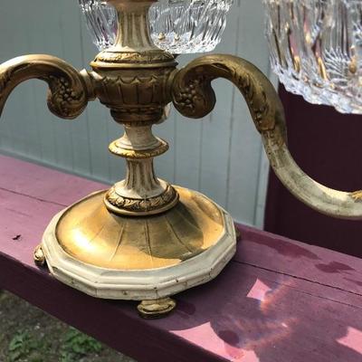 4 Piece Lead Crystal Compote
