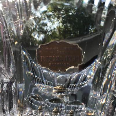 4 Piece Lead Crystal Compote