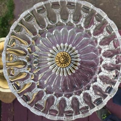 4 Piece Lead Crystal Compote